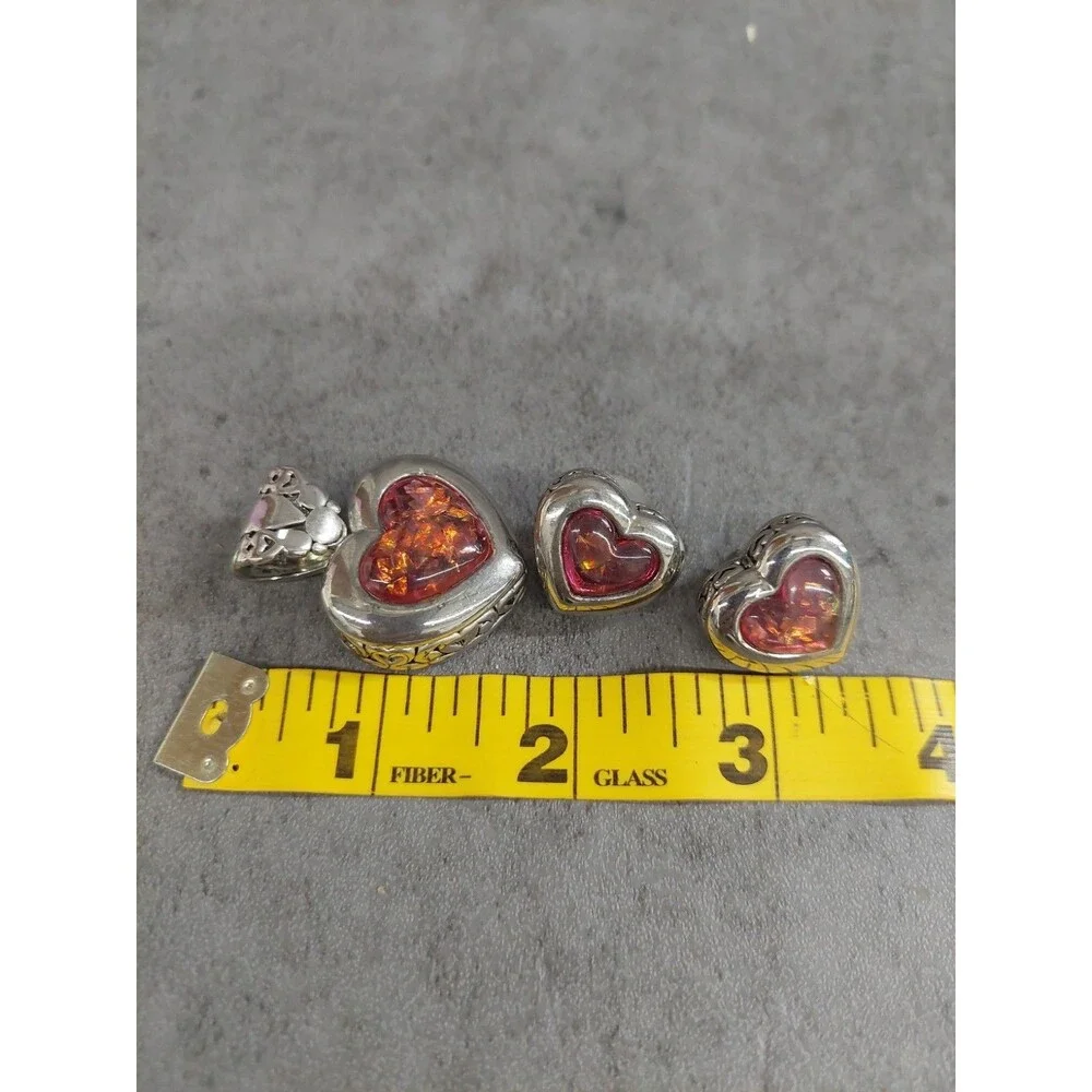 Brighton Pure Love Heart Pendant And Earrings Set topaz